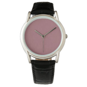 Calm & simple visual mauve textured background watch