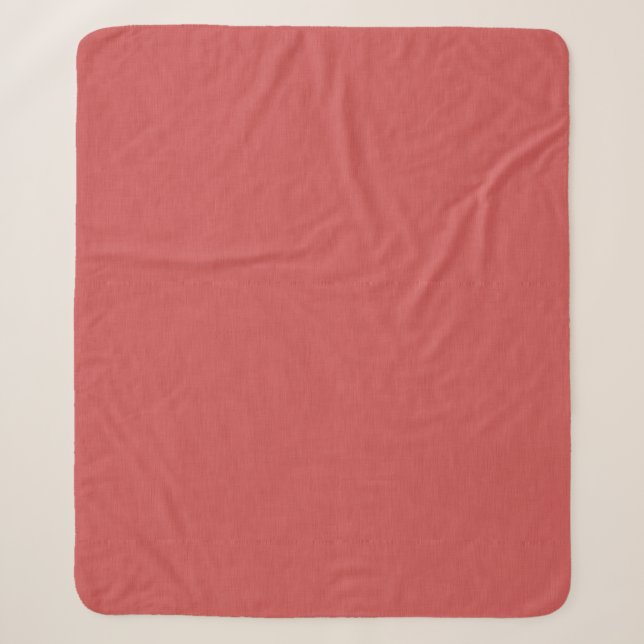 Calm & simple visual red textured background  sherpa blanket (Front)