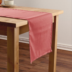Calm & simple visual red textured background  short table runner