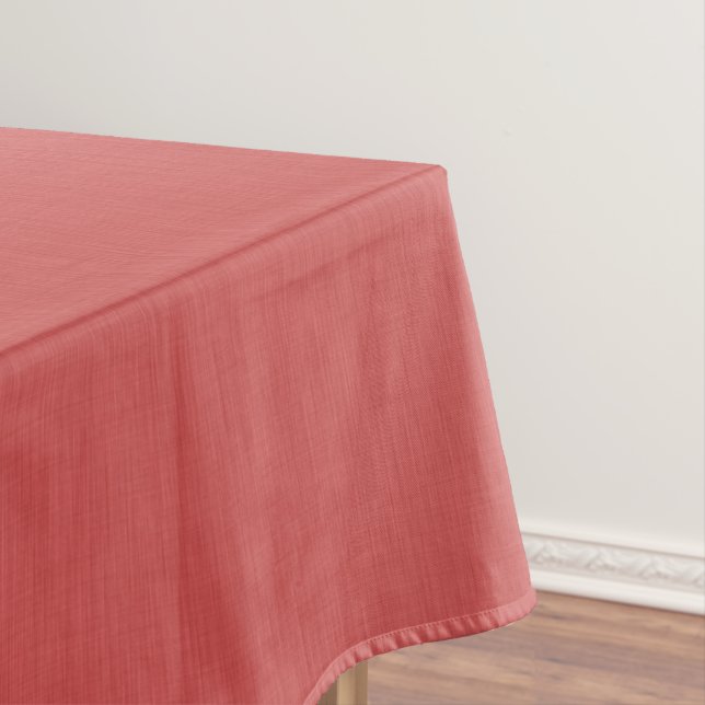 Calm & simple visual red textured background  tablecloth (In Situ)