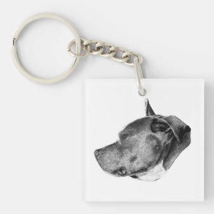 calm strength companion keychain