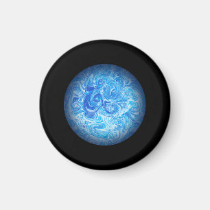 Calm Tide Button Magnet