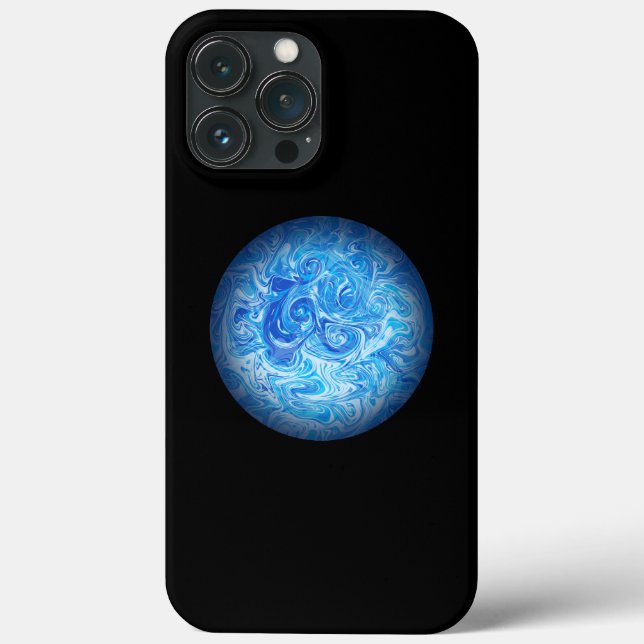 Calm Tide Fluid Art Phone Case iPhone 13 Pro Max (Back)