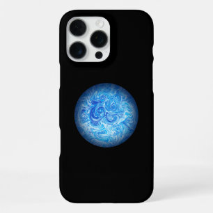 Calm Tide Fluid Art Phone Case iPhone 16 Pro Max