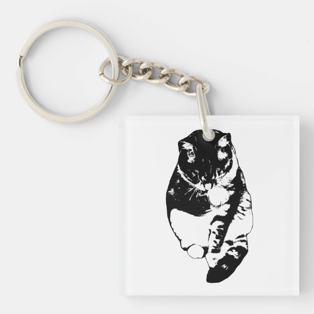 Calm Trace Mini Keychain (Front)