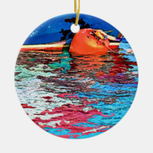CALM WATER CERAMIC ORNAMENT
