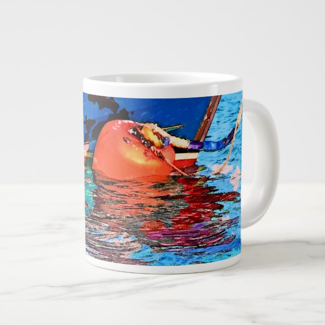 CALM WATER LARGE COFFEE MUG (Front Right)