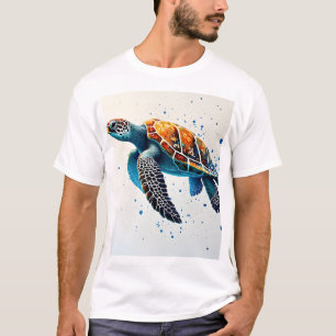 Calm Waters: Celebrate Sea Turtles with ocean T-Shirt