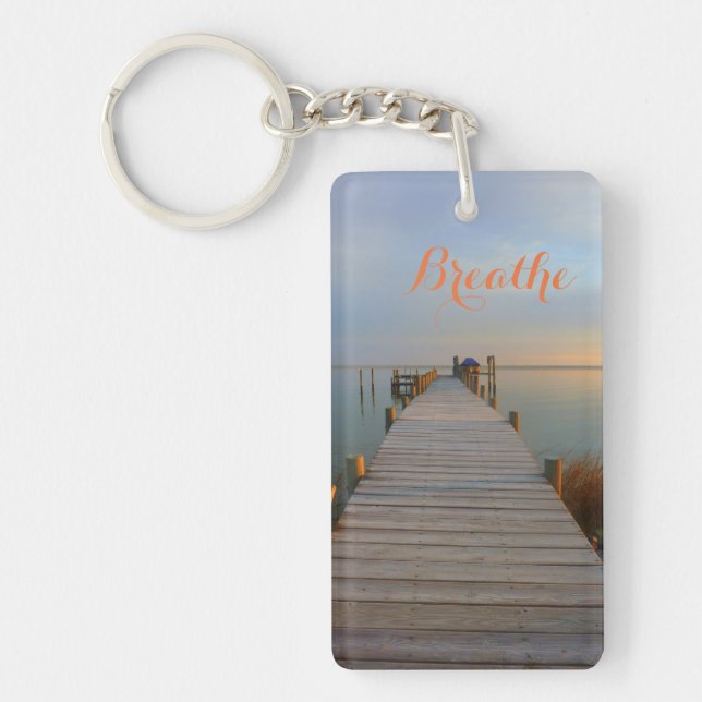 Calm Waters Keychain (Front)