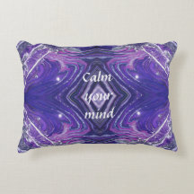 "Calm your mind" Acrylic Pour Inspired