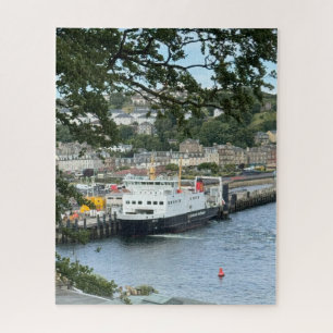 Calmac Ferry at Rothesay, Isle of Bute, Scotland Jigsaw Puzzle