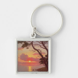 Calme de Soir, Cote d'Azur Keychain