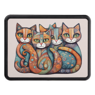 calming cats 3 hitch cover