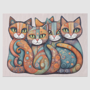 calming cats 3 tissue paper