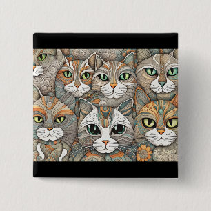 calming cats button