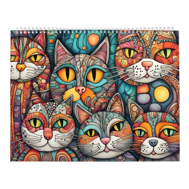 calming cats calendar (Cover)