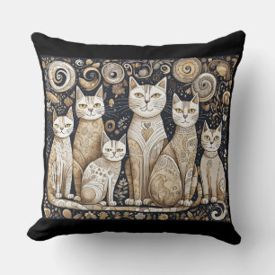 calming cats pillow