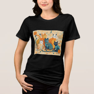 calming cats Tri-Blend Shirt