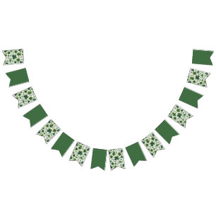 Calming Clovers Bunting Flags