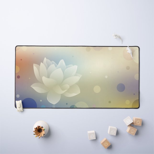 Calming & Functional Lotus Desk Mat  (Kids Table)