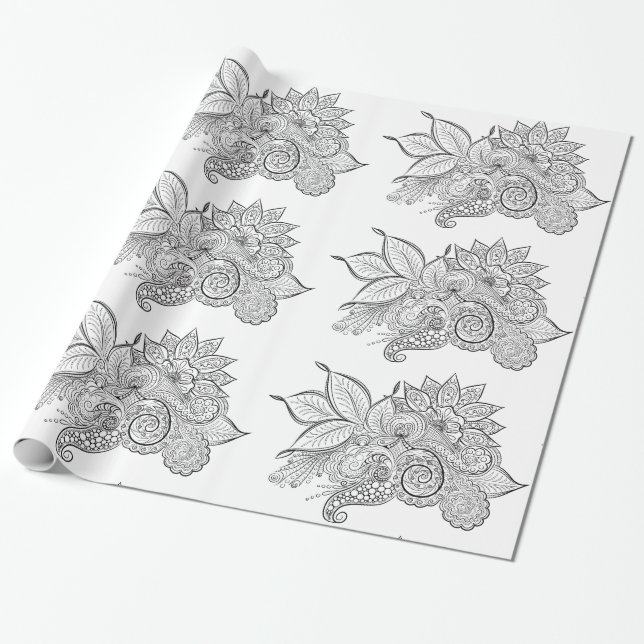 calming moments wrapping paper (Unrolled)