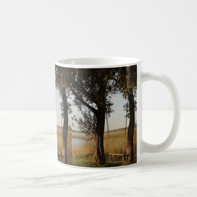 calming nature coffee mug (Right)