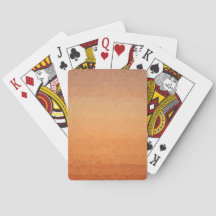 Calming Ombre Gradient Orange Sunset Mosaic Look