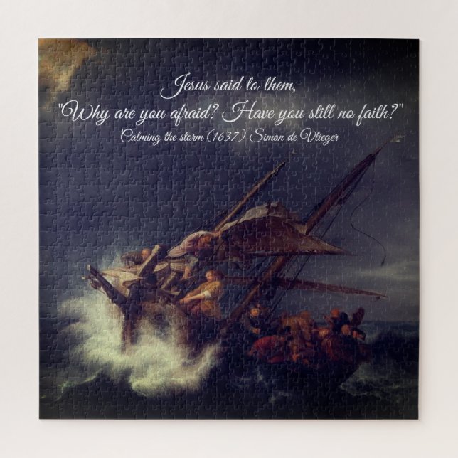 Calming the Sea Jigsaw Puzzle (Vertical)