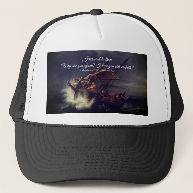 Calming the Sea Trucker Hat (Front)