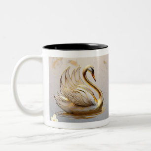 "Calmness in Motion" Two-Tone Coffee Mug