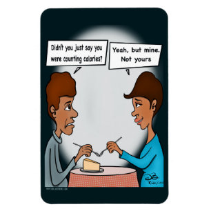 Calories Flexible Magnet