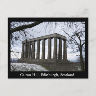 Calton Hill, Edinburgh, Scotland Postcard