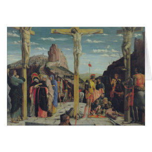 Calvary, central predella panel