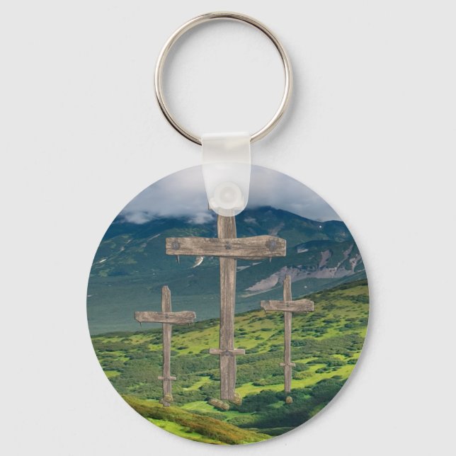 Calvary Keychain (Front)