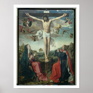 Calvary (oil on panel) 2 poster