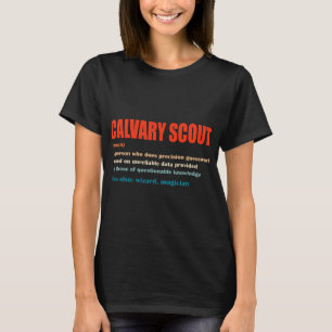 Calvary Scout Vintage Definition Wizard Magician T-Shirt
