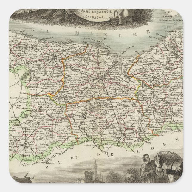 Calvary Square Sticker (Front)