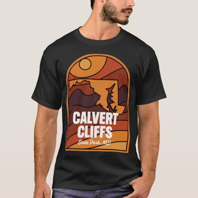 Calvert Cliffs State Park Maryland T-Shirt (Front)
