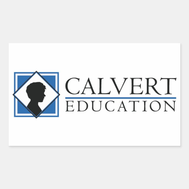 Calvert Education Stickers (4.5"x2.7") Set of Four (Front)