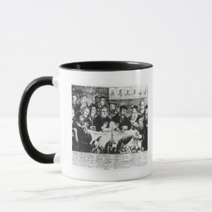 Calvin and Luther (engraving) Mug