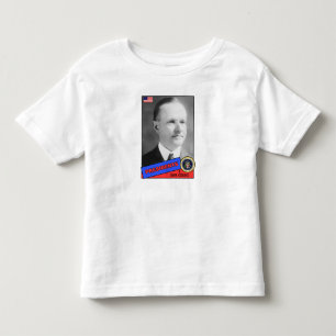 Calvin Coolidge Baseball Card Toddler T-shirt
