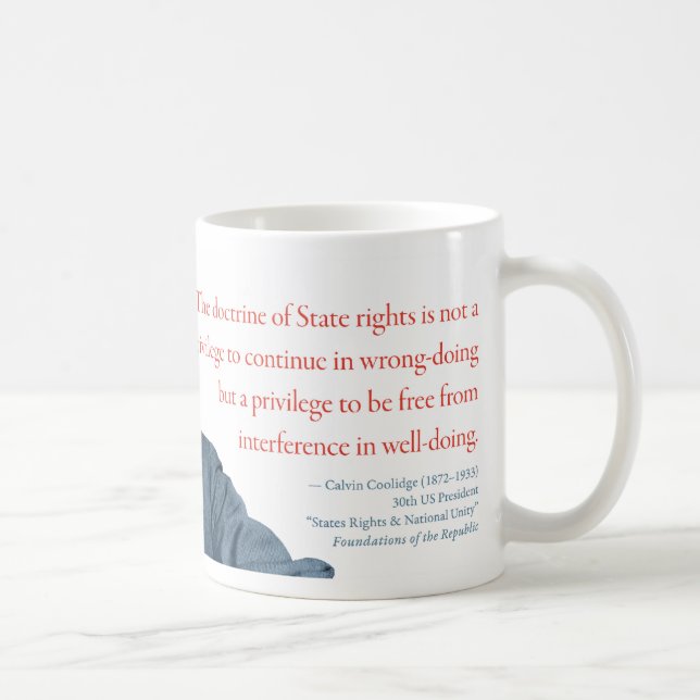 Calvin Coolidge Mug #19 (Droite)