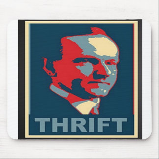 Calvin Coolidge "Thrift"  Mouse Pad