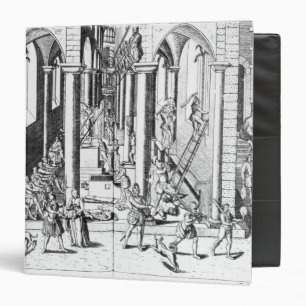 Calvinists destroying statues binder