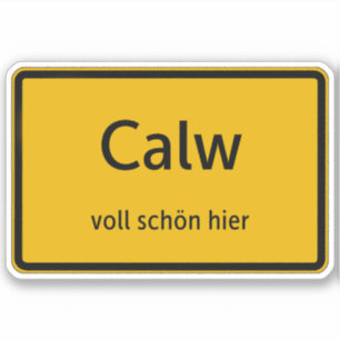 Calw Sticker Sticker Autosticker