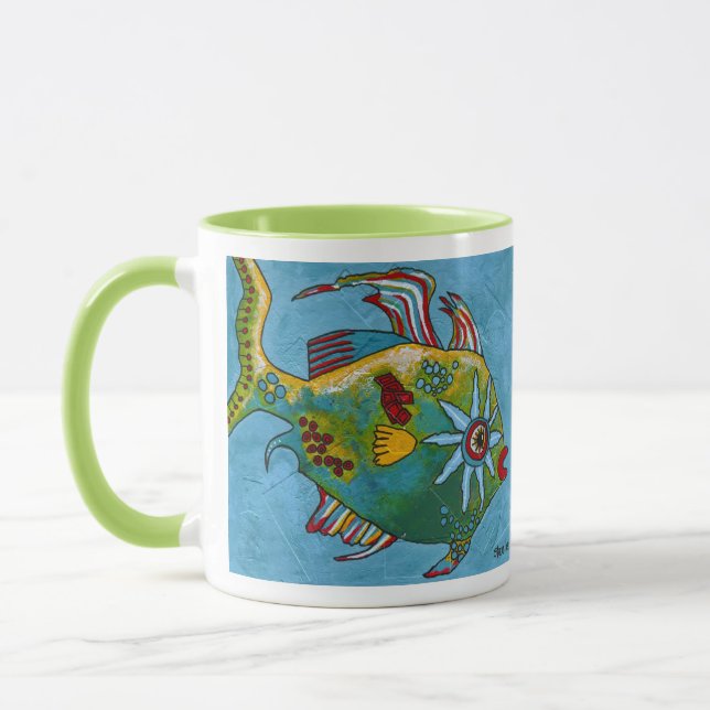 "Calypso" Beverage Mug (Left)