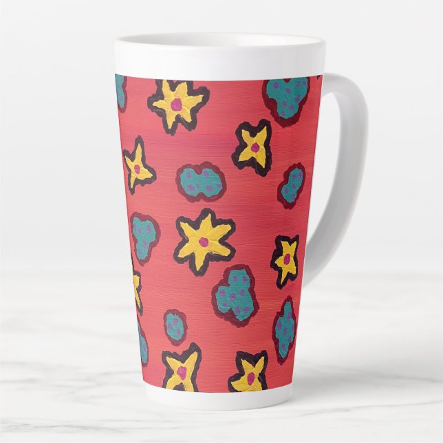 Calypso latte mug (Right Angle)