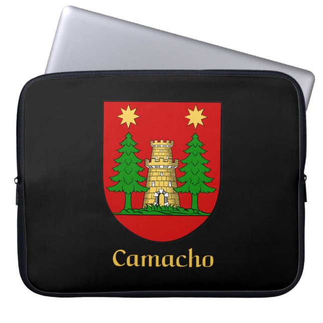 Camacho Family Shield Electronics Bag (Front)