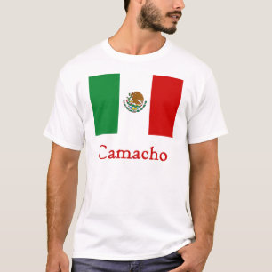 Camacho Mexican Flag T-Shirt