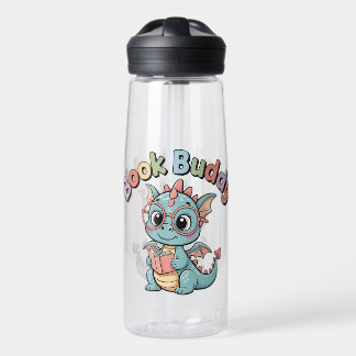 Camarade de livre mignon bouteille d'eau de dragon